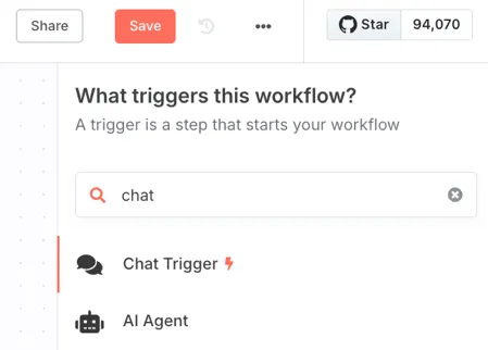 Chat Trigger